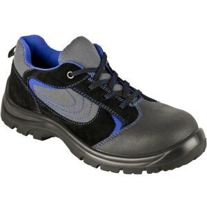 Safety&More Sicherheitsschuh Nitro S1P Schwarz-Blau Gr. 43