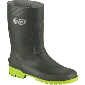 Safety&More Arbeitsstiefel Mega Schwarz-Lime Gr. 36