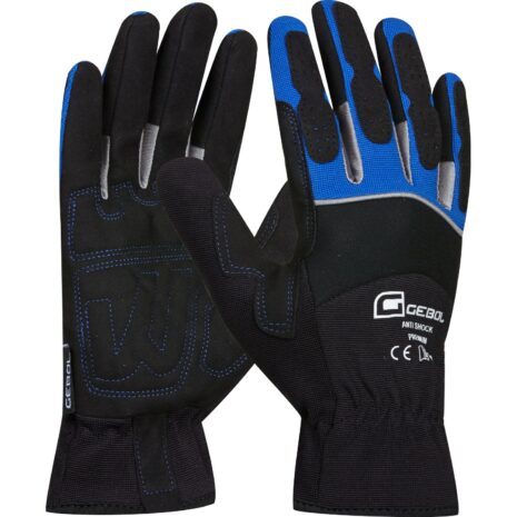 Gebol Handschuh Anti Shock Gr. 10 Schwarz