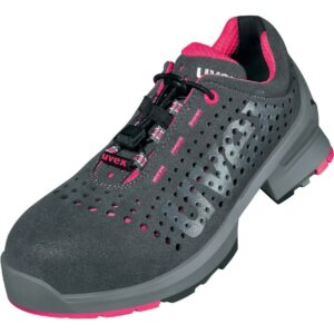 Uvex 1 Halbschuh S1 Grau-Pink Größe 41