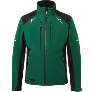 Kübler Pulse Softshell Jacke Herren Moosgrün/Schwarz Gr. S