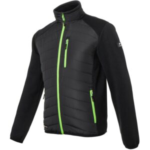 Kübler Pulse Tech Hybridjacke Schwarz/Neongrün Gr. L