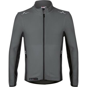 Kübler Pulse Handcraft Fleecejacke Anthrazit/Schwarz Gr. XS