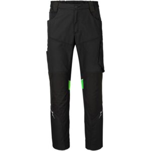 Kübler Pulse Bundhose Light Schwarz/Neongrün Gr. 56