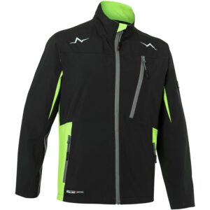 Kübler Pulse Ultrashell Jacke Eco Schwarz/Neongrün Gr. M