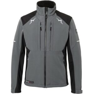 Kübler Pulse Softshelljacke Herren Anthrazit/Schwarz Gr. XL