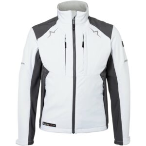 Kübler Pulse Softshelljacke Herren Weiß/Anthrazit Gr. XL