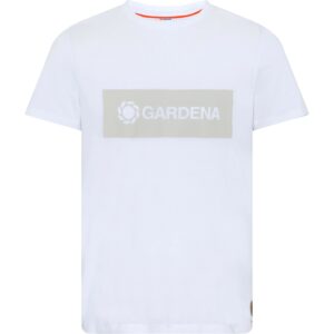 Gardena Herren-T-Shirt M Bright White